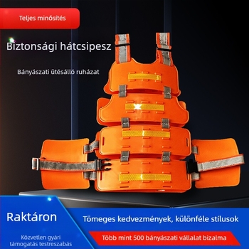 Bányászati biztonsági hátsó klipsz, több modell, nagy ütésállóság, anti-ütközés ruházat bányászathoz
