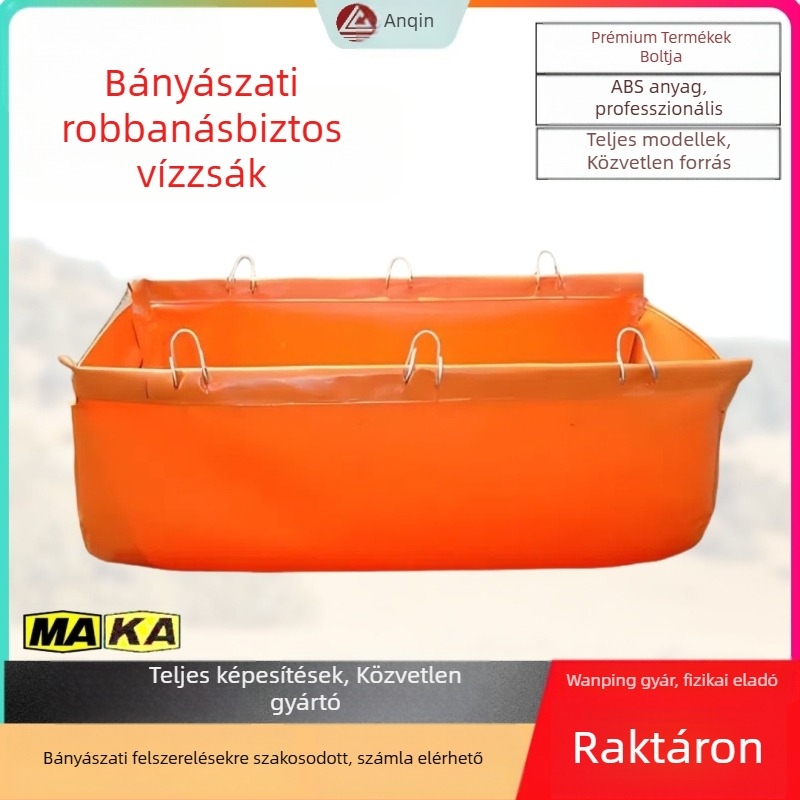 Bányászati robbanásbiztos víztáska GD60-100 – tűzálló, antistatikus, vastagított anyag