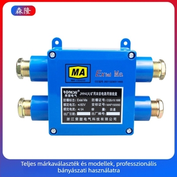 JHH4(a) Intrinsically Safe bányászati csatlakozó doboz – négyirányú kapcsolás
