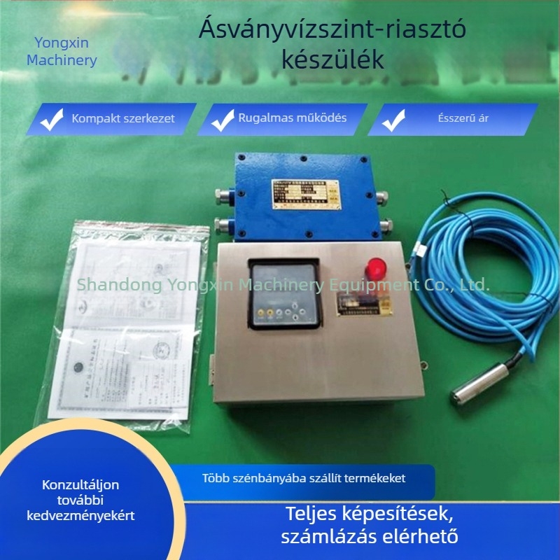 Automatikus vízszint-riasztó készülék bányászathoz, automatikus magas- és alacsony szintjelzővel a víztározóhoz