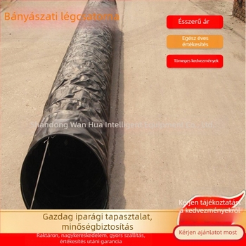 Műanyag bevonatú textil pozitív nyomású légcsatorna szénbányákhoz FTZSS1200×10