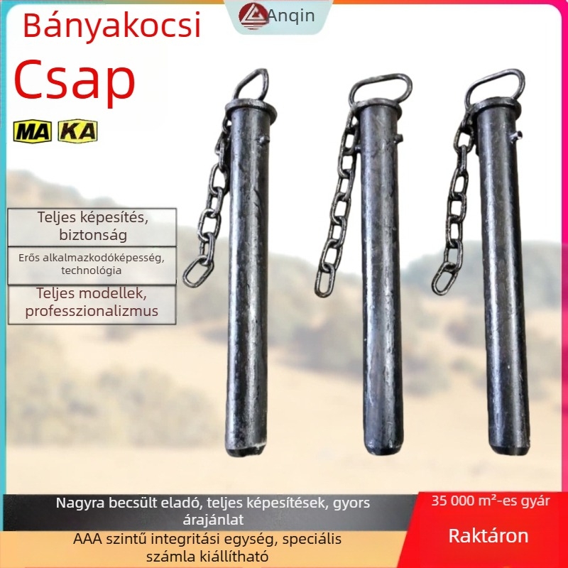Bányászati kocsi összekapcsolócsap, szénacél, modell 40×250