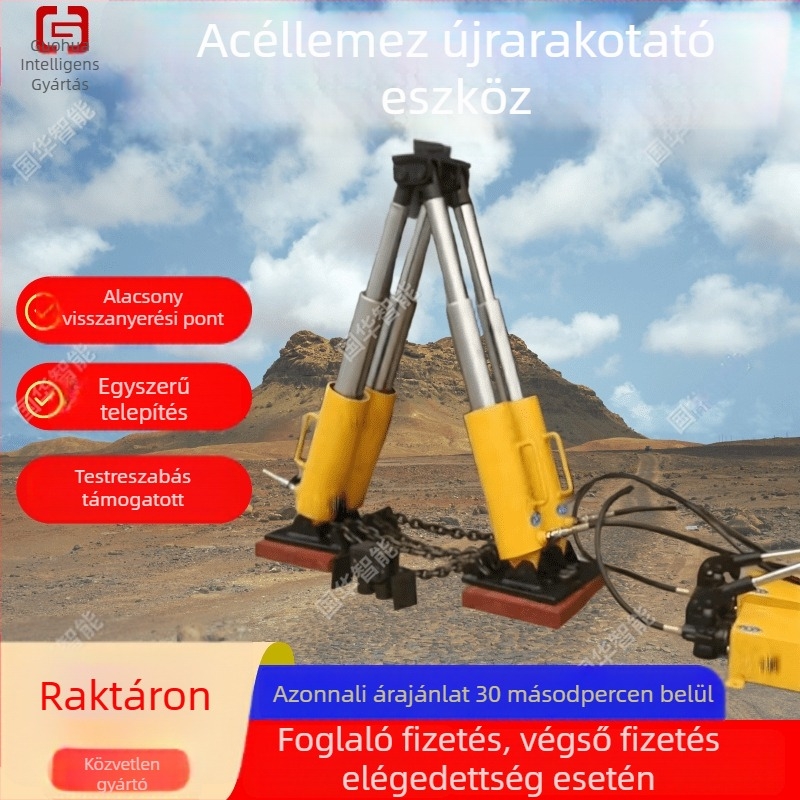 DFZ-6 hidraulikus sínhúzó – könnyű használat, teljes készlet