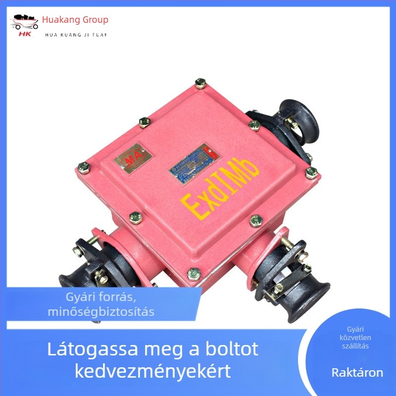 BHD1-5/127-5G robbanásbiztos, alacsony feszültségű kábelcsatlakozó doboz bányászati használatra