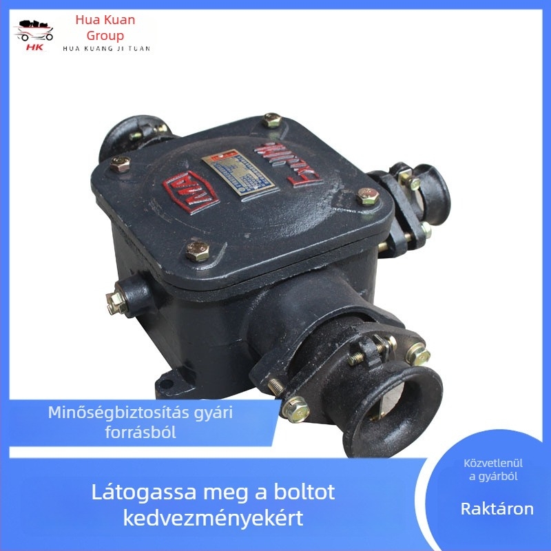 BHD1-5/127-5G robbanásbiztos, alacsony feszültségű kábelcsatlakozó doboz bányászati használatra