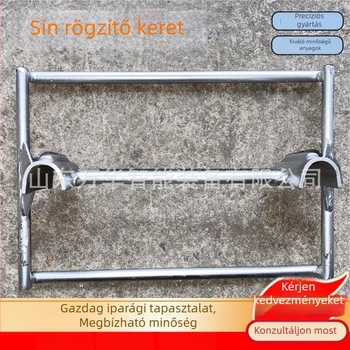 Mágneses rögzítőkeret vasúti sínhez, hordozható, Új típusú II