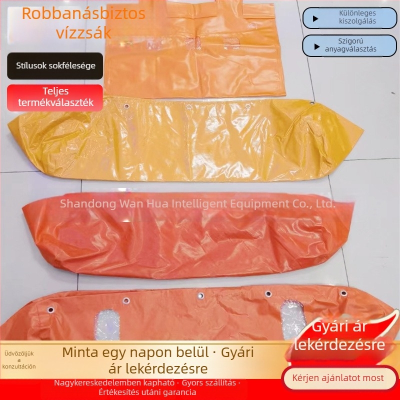 Bányászathoz robbanásbiztos víztáska PVC bevonattal, 40 L