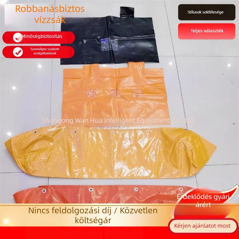 Bányászathoz robbanásbiztos víztáska PVC bevonattal, 40 L