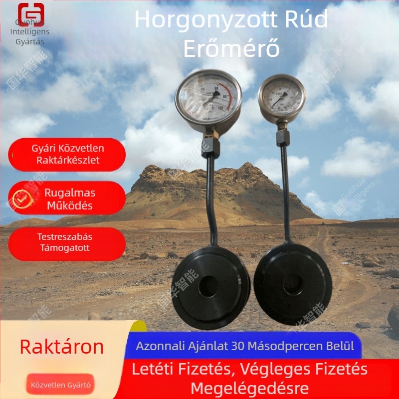 Bányászati horgonyos rúd és kábel dinamométer — pontos olvasások, egyszerű kialakítás