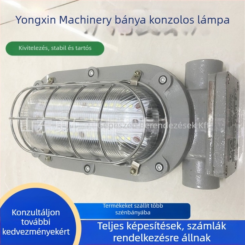 Bányászati robbanásbiztos LED tartólámpa DJC-36W/127V