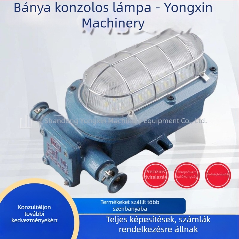 Bányászati robbanásbiztos LED tartólámpa DJC-36W/127V