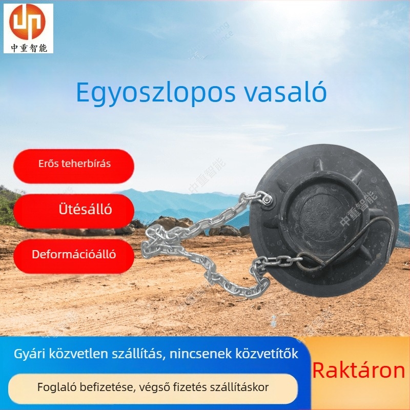 Vasból készült talpak hidraulikus oszlopokhoz szénbányákban