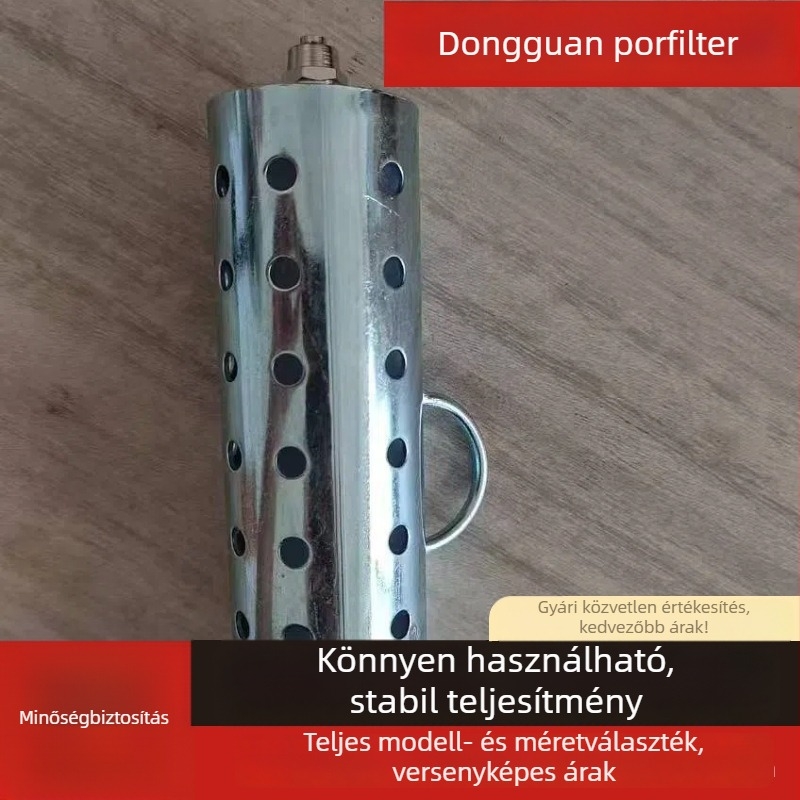 8 mm-es csatlakozó adszorpciós porfiltráló szénbányákhoz, 10 mm-es bányászati kötegcső porfiltráló