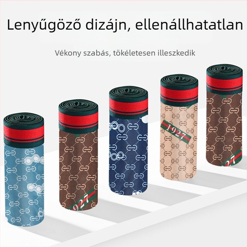 Férfi középmagas derekú boxer rövidnadrág, laza és lélegző