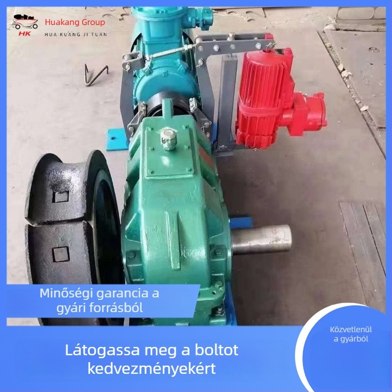 Bányászati gyalogos booster emelkedő támogatással és vészleállítással, 5,5 kW