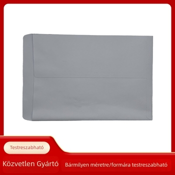 Gyöngyházfényű papírból készült dokumentumtáskák, levél-stílusú kivitel, testreszabott melegnyomott mintával a grafika alapján