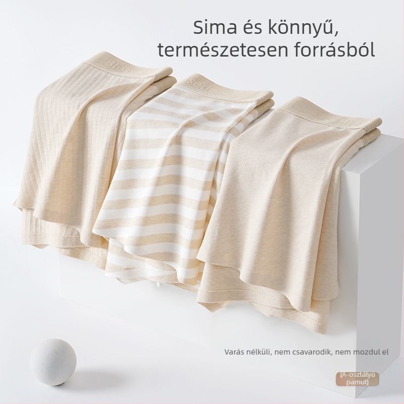 Férfi boxeralsónadrág, légáteresztő, antibakteriális, nagy méretű, mulberry selyem betéttel, gyorsan száradó, pamut keverék