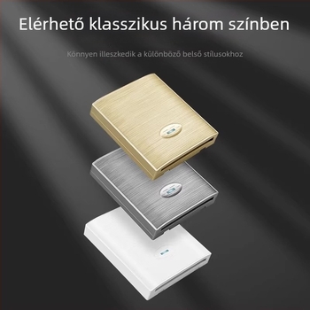 86-os típusú univerzális fürdőszobai fűtőkapcsoló csúszófedéllel, vízálló négyágú panel a fürdőszobába