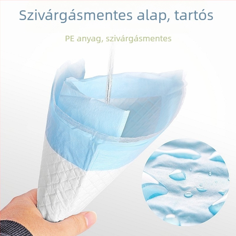 Háziállatok pisi alátétek, nyuszi és kutya számára, vastagított szagtalanító hatású, kis méret, összesen 100 darab, 20 darabos csomag