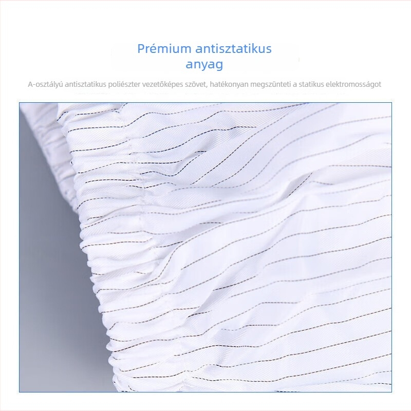 Antisztatikus, kopásálló magas bakancs PVC talppal tisztítóhelyiségekhez