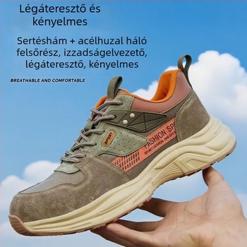6 kV-os szigetelt védőcipő, sportos kialakítás, ütésálló és áthatolás elleni védelemmel, könnyű villanyszerelő munkacipő, egyedi gyártású