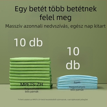 Ragasztható hátú kutya pelenka alátét, vastag nedvesítő párna kölyökkutyáknak, nyulaknak és macskáknak