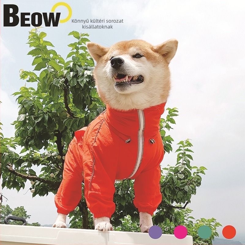 Beow Pro Kutyák külső kabátja — szélálló, fröccsenésálló, antistatikus, meleg és hidegálló, állítható