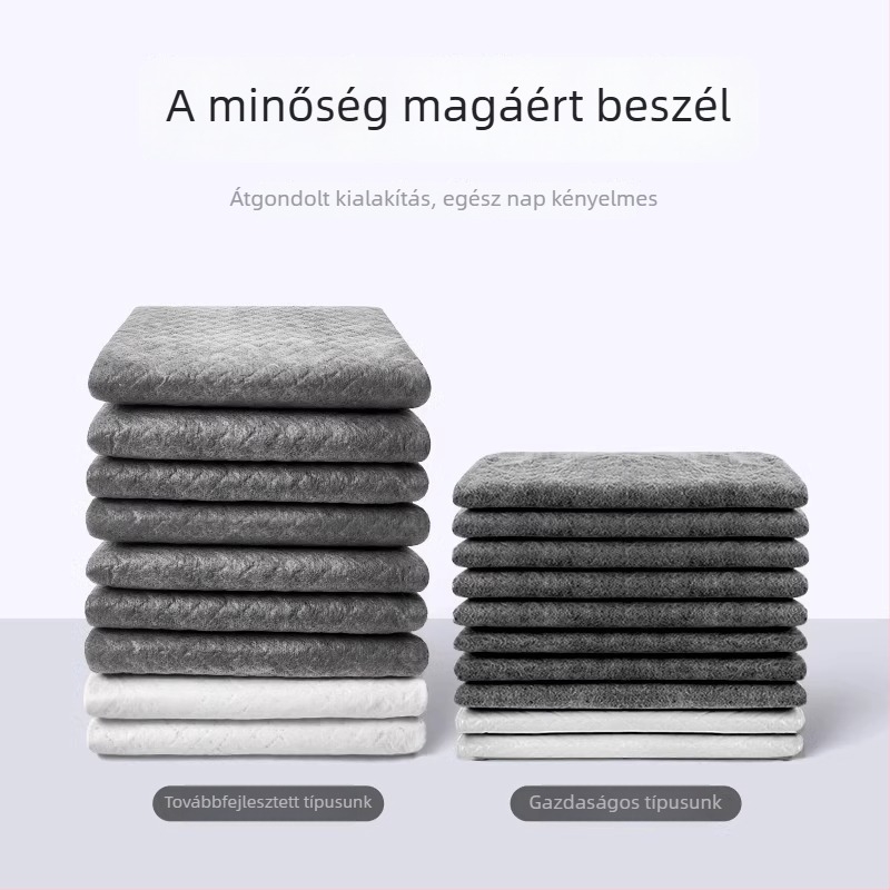 Kutyapisi alátétek, háziállat-pelenkák, macska- és nyúlabszorbens alátétek, edzőalátétek, bambuszszén dezodoráló
