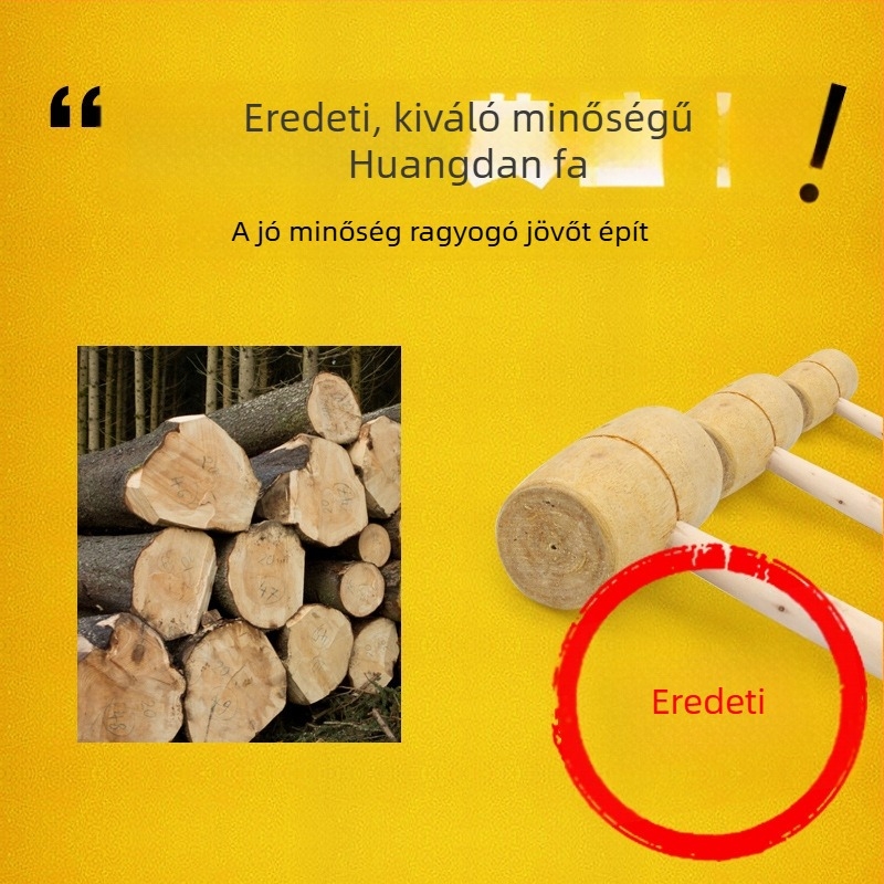Rózsafa fejű faragókalapács faipari felhasználásra