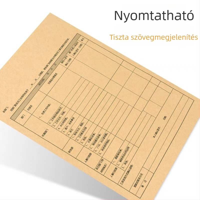A4 kraft papír nyomtatáshoz és kötőborításhoz, vastag rajzlap 120 g/m², üres kuponfájl, művészeti borítópapír