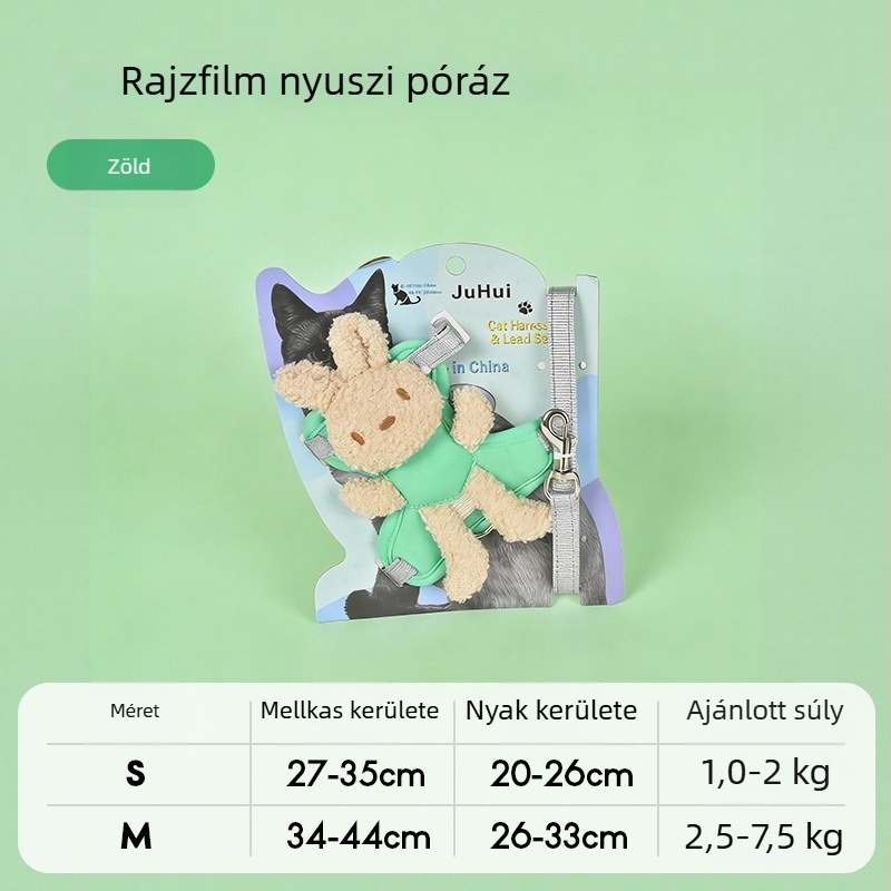 Mellény-stílusú kutyahám kis testű fajtákhoz (Pomerániai törpék, Toy Poodle) – menekülés elleni, kültéri használatra