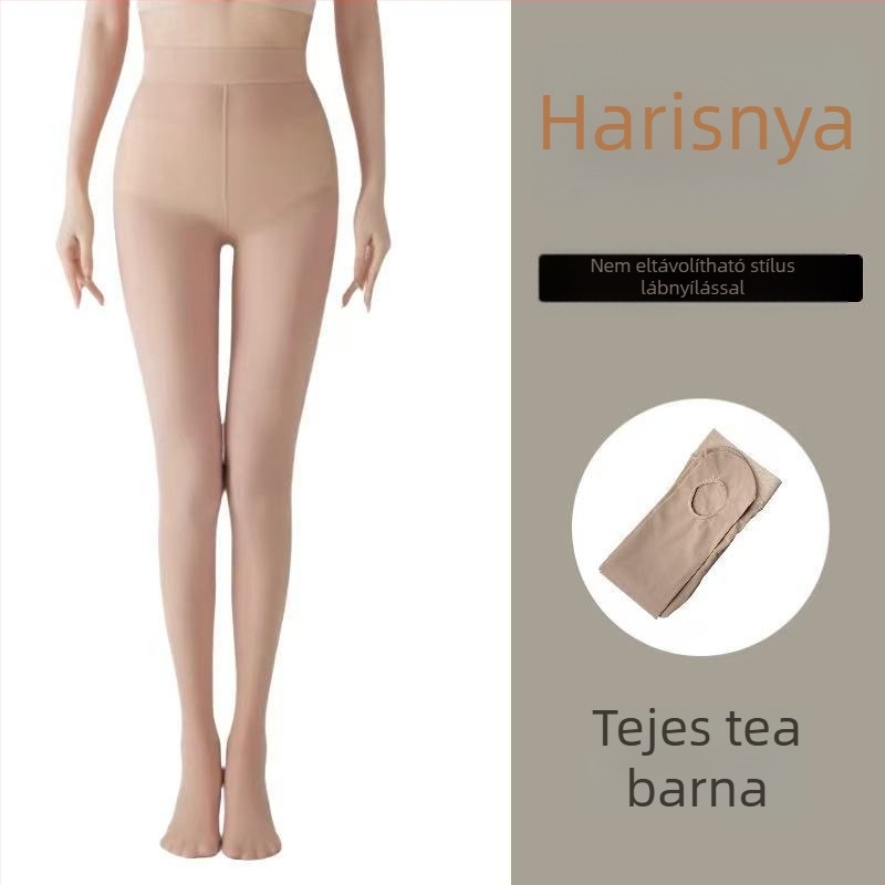 Nude árnyalatú vékony harisnyanadrág tavasz–nyárra, lábakon láthatatlan hatás, természetes érzet
