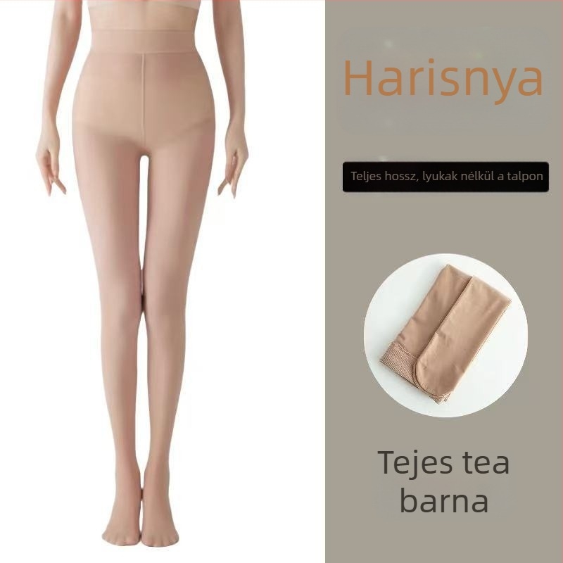 Nude árnyalatú vékony harisnyanadrág tavasz–nyárra, lábakon láthatatlan hatás, természetes érzet