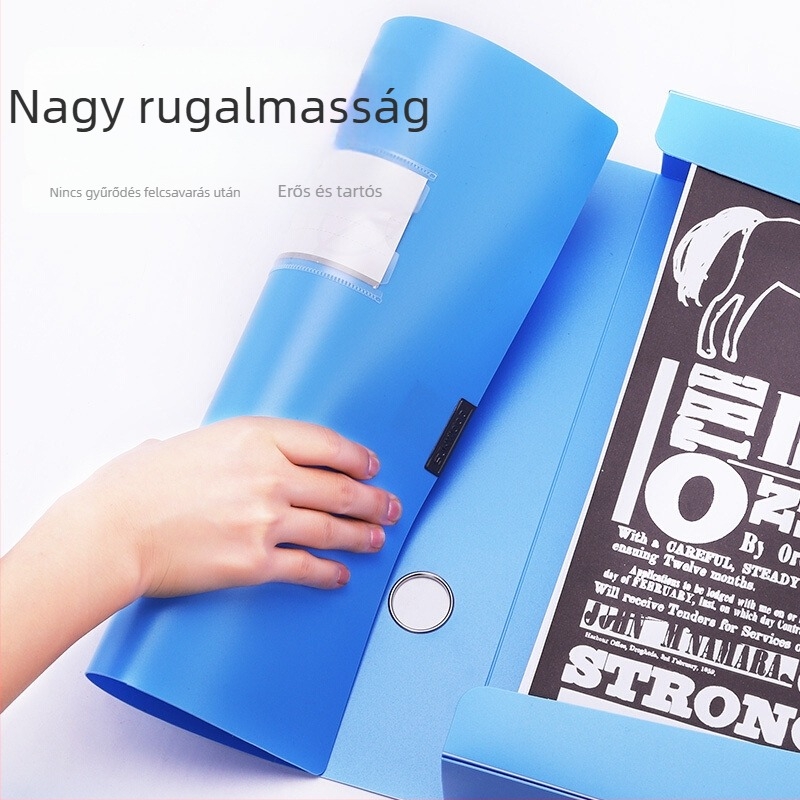 Miki standard műanyag A4 irattartó doboz HC-35-1 (PVC)