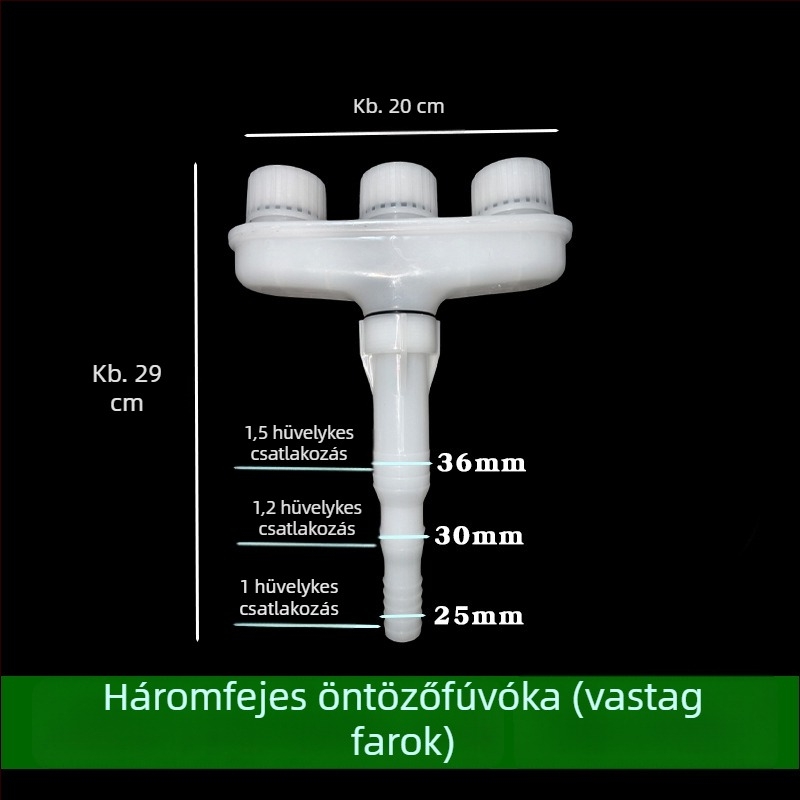 Nagy áramlású öntözőfej, atomizáló permetező virágokhoz, növényekhez és falakhoz