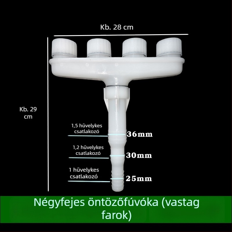 Nagy áramlású öntözőfej, atomizáló permetező virágokhoz, növényekhez és falakhoz