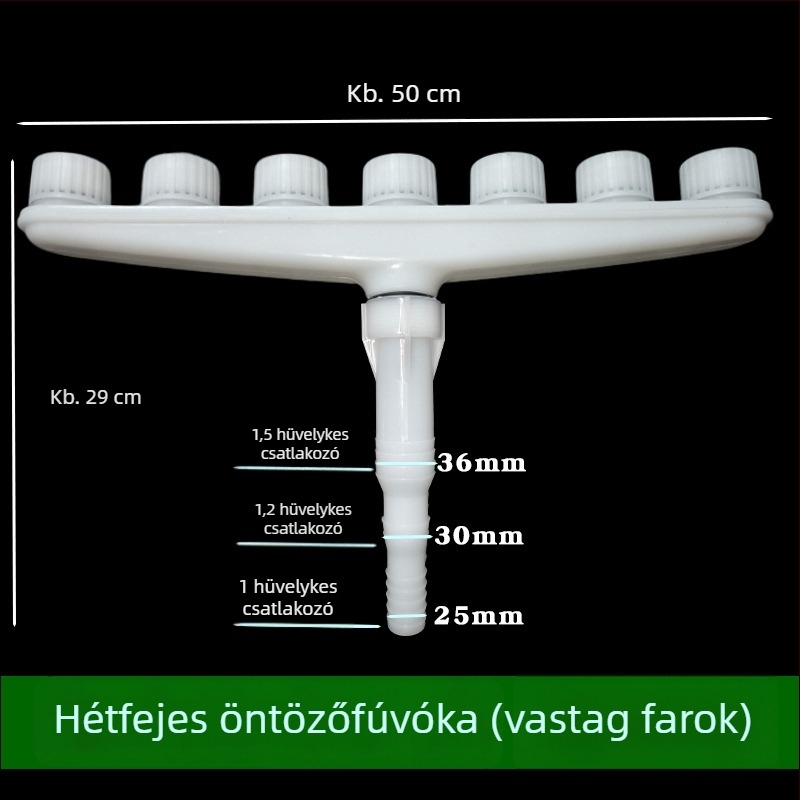 Nagy áramlású öntözőfej, atomizáló permetező virágokhoz, növényekhez és falakhoz