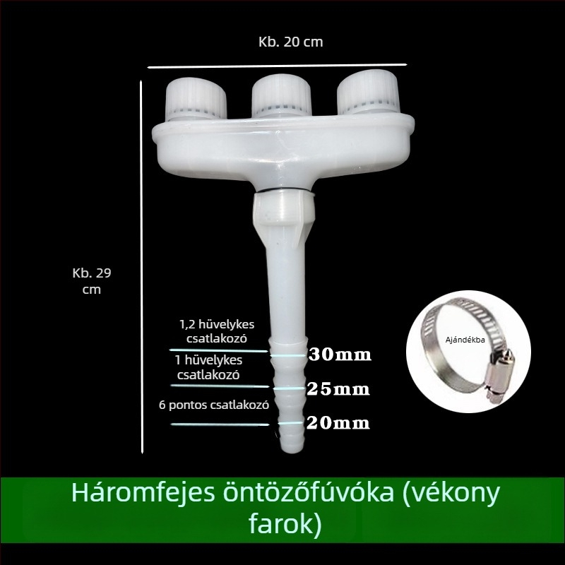 Nagy áramlású öntözőfej, atomizáló permetező virágokhoz, növényekhez és falakhoz