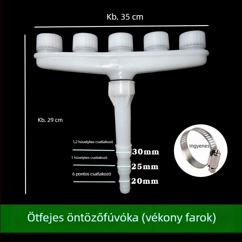 Nagy áramlású öntözőfej, atomizáló permetező virágokhoz, növényekhez és falakhoz