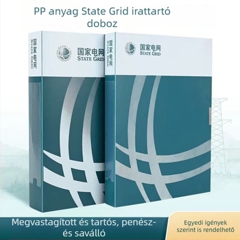 State Grid A4 PP fájlbox, A4 vastagított mappa a China Southern Power Grid számára
