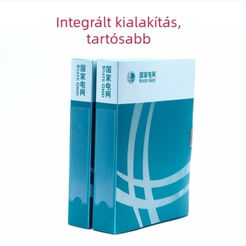 Műanyag iratszekrény/doboz, PP anyagú, testreszabható információs doboz irodai tároláshoz, egy darabból álló kivitel