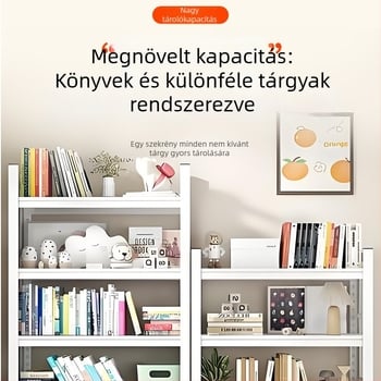 Iskolai könyvtárak acél könyvespolcai, padlóra álló kivitelben, egy- vagy kétoldalas, többszintű archív és fájl tároló polcok.
