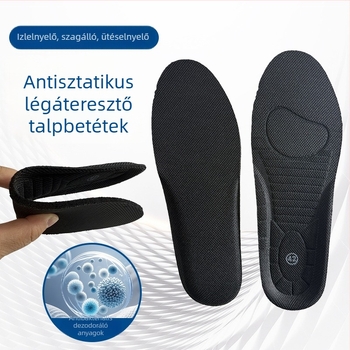 Antisztatikus talptalp munkavédelmi cipőhöz pormentes műhelyekhez, légáteresztő, izzadságot felszívó, puha, ütéscsillapító