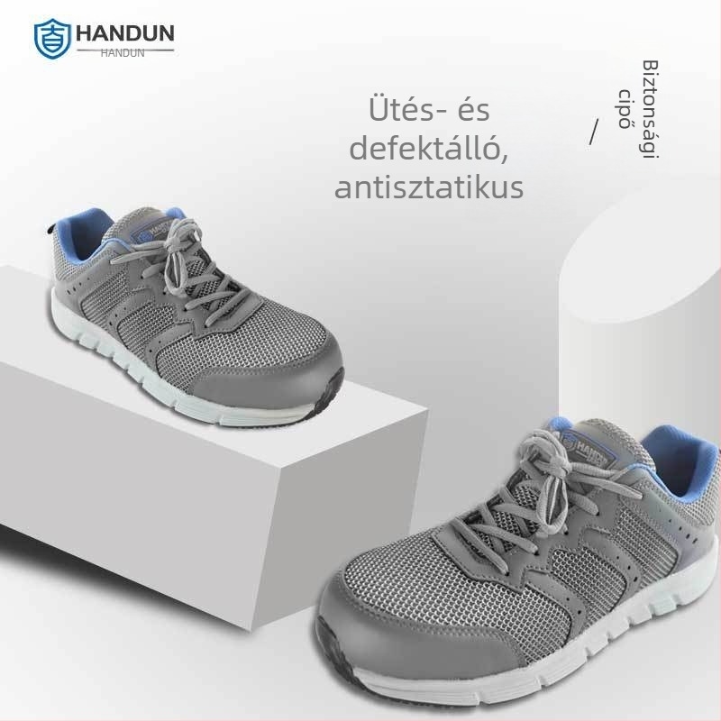 Han Dun HD-SH3220 Biztonsági cipő, Antisztatikus, Ütésálló, Szúrásálló, Fémmentes, Ultrakönnyű, Kémiai védelemmel