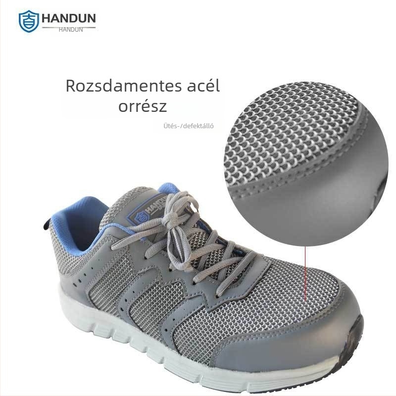 Han Dun HD-SH3220 Biztonsági cipő, Antisztatikus, Ütésálló, Szúrásálló, Fémmentes, Ultrakönnyű, Kémiai védelemmel