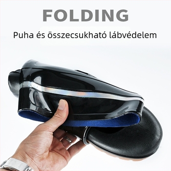 Férfiaknak magas szárú vízálló esőcsizma fényvisszaverő részletekkel