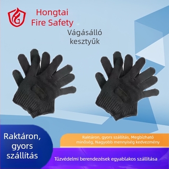 HPPE 5-ös szintű vágásbiztos kesztyűk, kopásállóak, csúszásmentesek, kültéri halászathoz és hal feldolgozásához