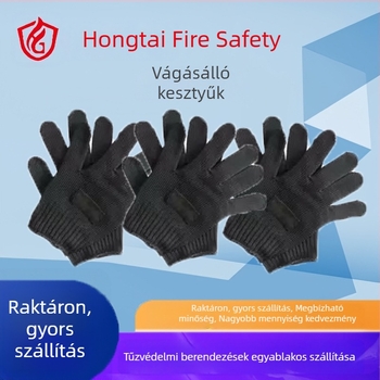 HPPE 5-ös szintű vágásbiztos kesztyűk, kopásállóak, csúszásmentesek, kültéri halászathoz és hal feldolgozásához