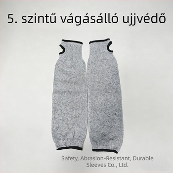 5 szintű vágásálló karvédő, csuklóvédő, vágásálló kesztyűk és védőszárvédők, nagy méret, megerősített