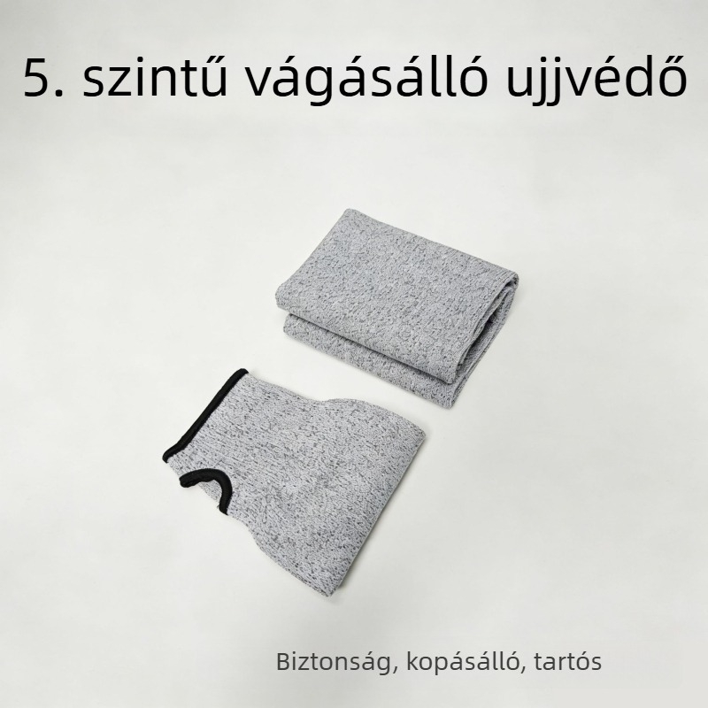 5 szintű vágásálló karvédő, csuklóvédő, vágásálló kesztyűk és védőszárvédők, nagy méret, megerősített